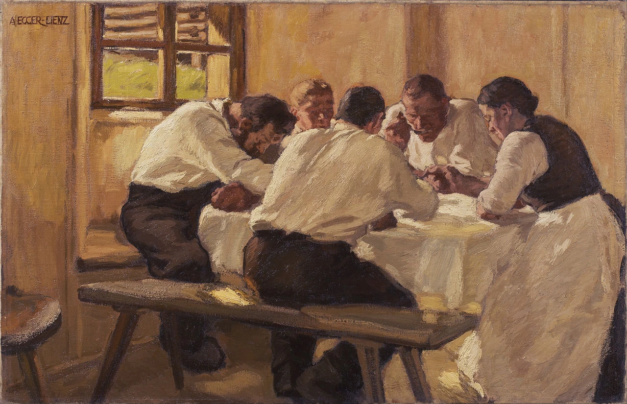 Pranzo (La Zuppa, Versione II) - Leopold Museum, Vienna